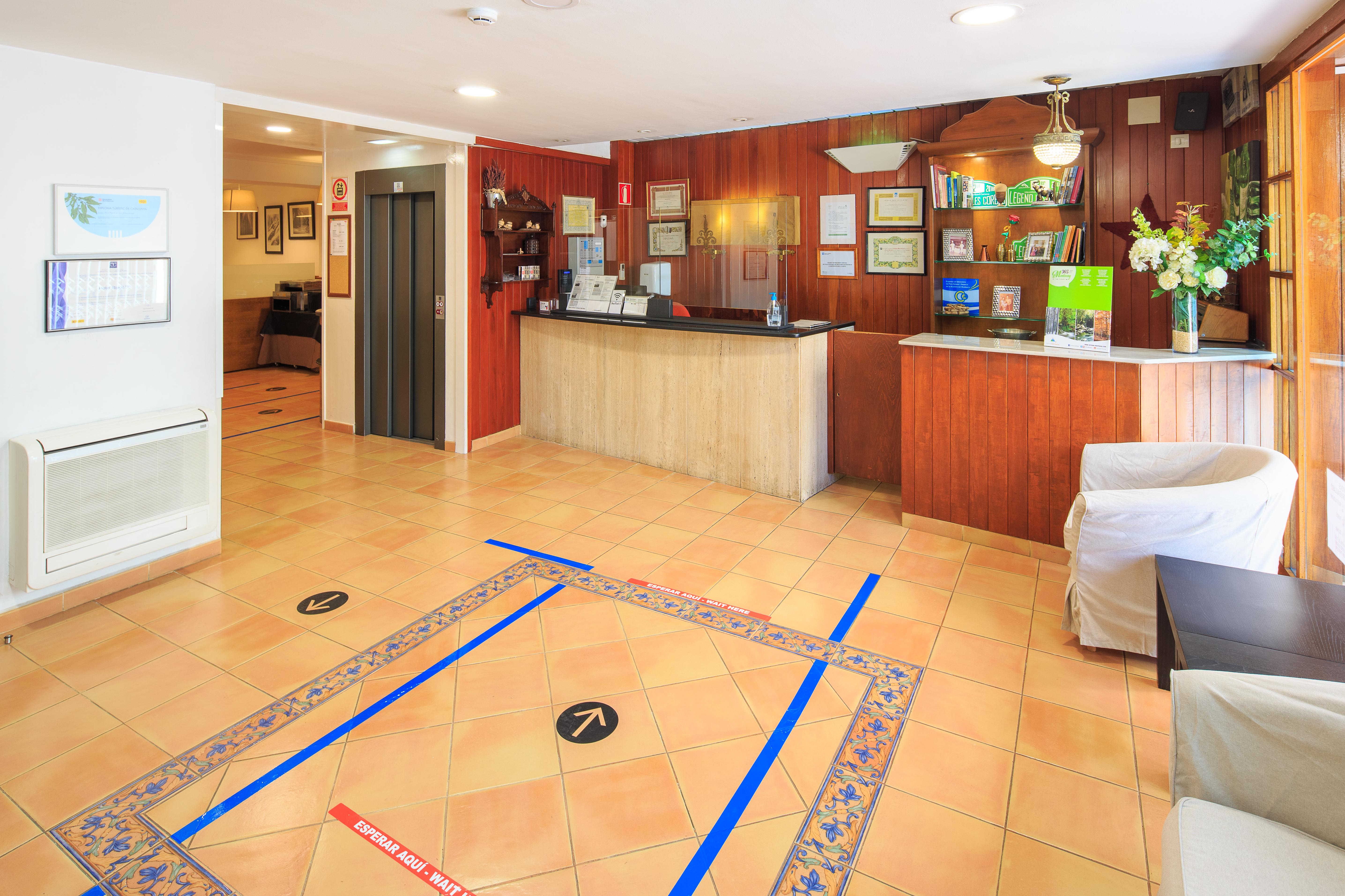 Hotel Ripoll Sant Hilari Sacalm Kültér fotó